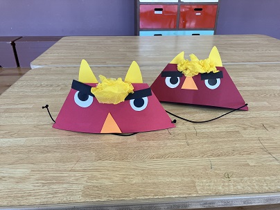 鬼の帽子の作り方は？画用紙と毛糸を使った手作り製作