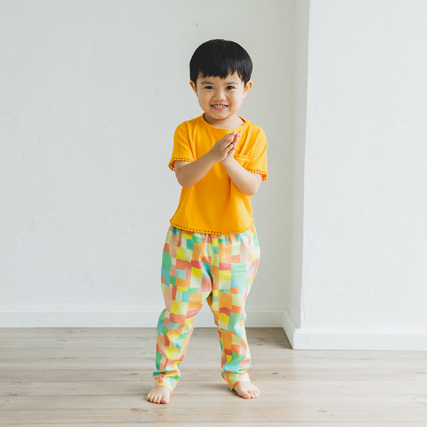 無料型紙 100~110キッズサイズ・ショートパンツの作り方 How to make the toddler's 3-4Tshort pants: 洋裁師ANの覚え書き
