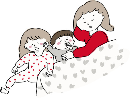 寝相が悪い子供イラスト - No: 22868119無料イラスト・フリー素材なら「イラストAC」