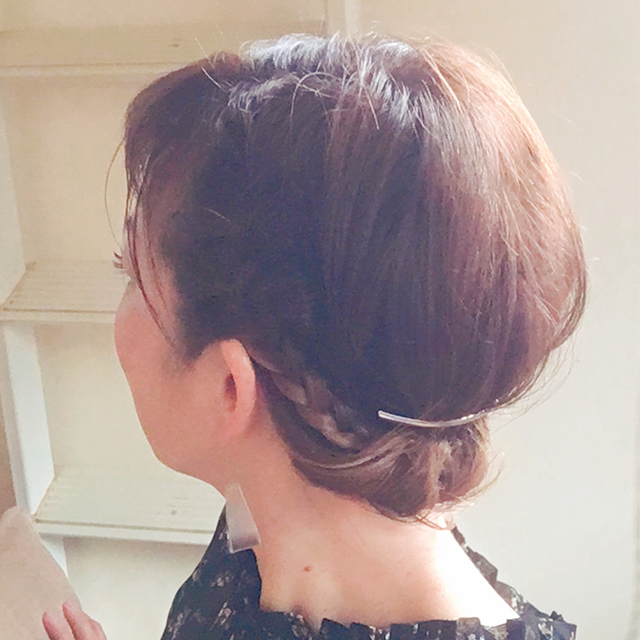 結婚式 新婦の母 洋装 髪型 結婚 式 花嫁 母