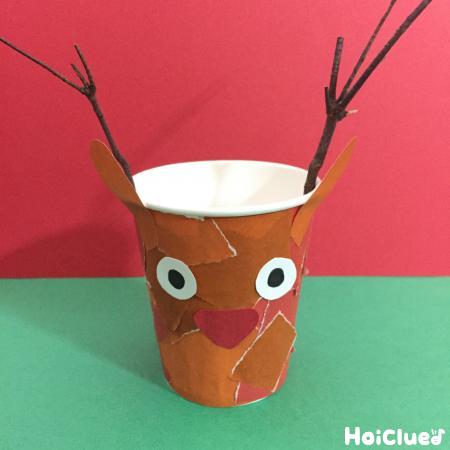 保育 製作 冬の製作！画用紙で簡単かわいいトナカイ♪