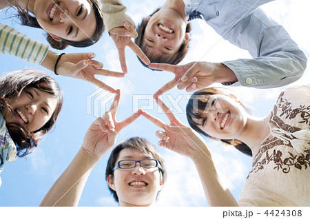 団体写真 ポーズTikTok