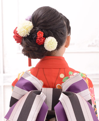 7歳の七五三のかわいい髪型！画像で選べるおすすめ髪型17選こども写真館スタジオアリス写真スタジオ・フォトスタジオ