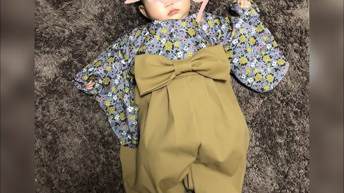 子供用袴風スカートの型紙 80 90 100 110サイズうさこのダウンロードの型紙屋さん