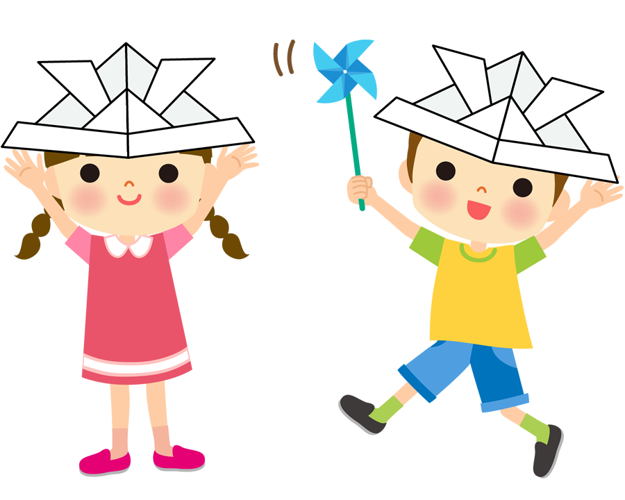 こどもの日のかわいいイラストセットイラスト - No: 23651166 無料イラスト フリー素材なら「イラストAC」