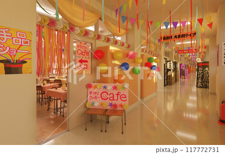 文化祭装飾アイデア縁日TikTok