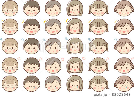 女の子のイラスト 簡単な書き方 アナログ似顔絵・イラスト描き方講座