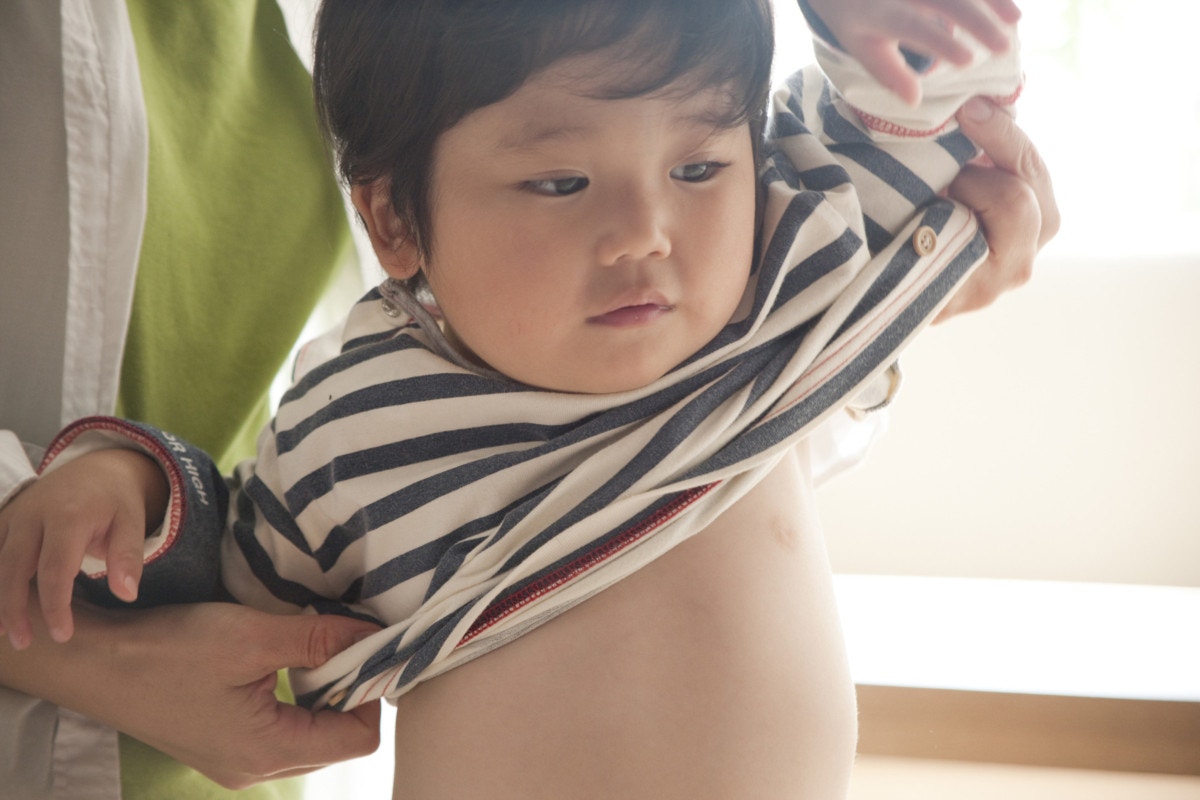 保健教育指導 「プール遊び・水着の着替え方」 - 尼崎市立小園幼稚園