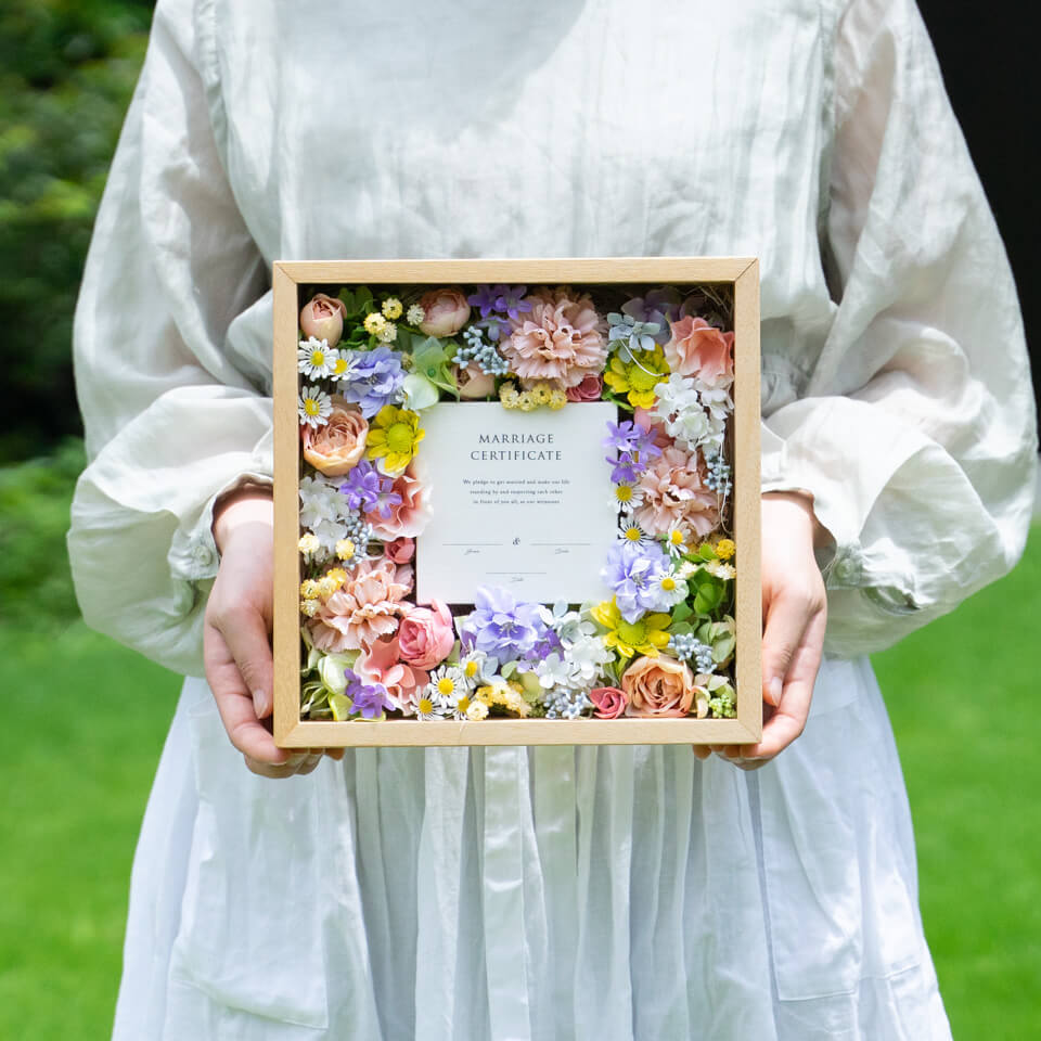 ゲストと作る＜結婚証明書＞式後も大事に飾りたくなる♪おしゃれ実例10ゼクシィ