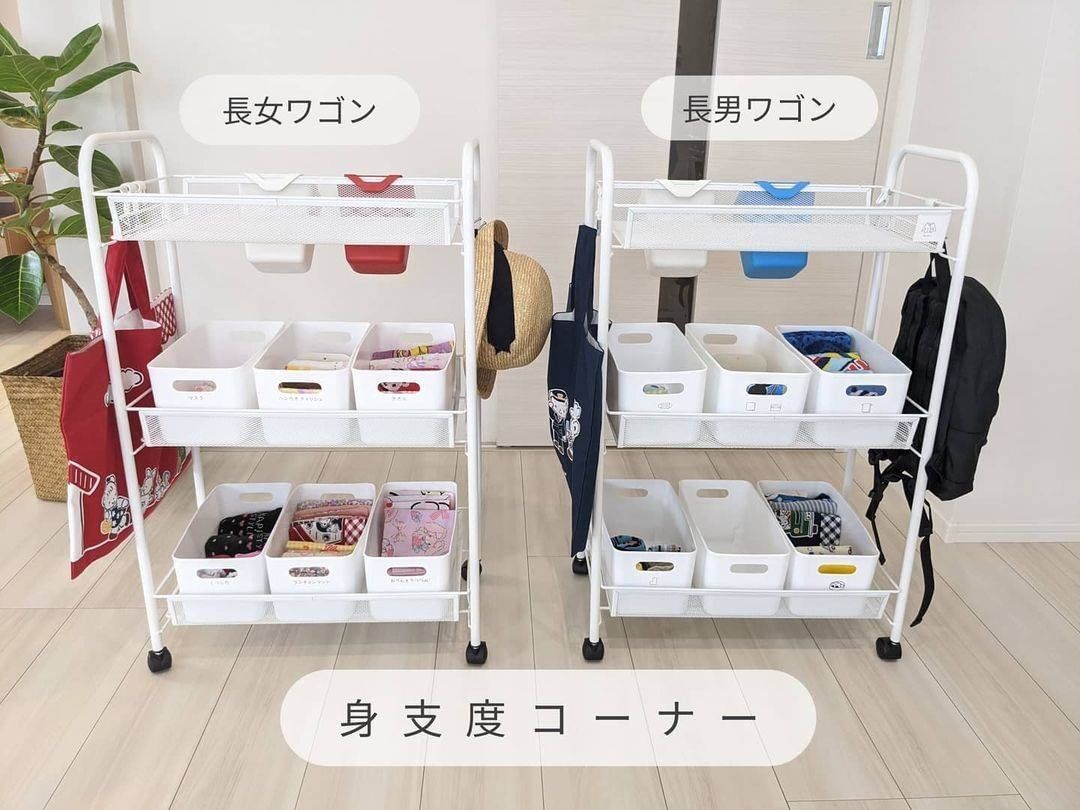 保育園 身支度コーナー ニトリTikTok