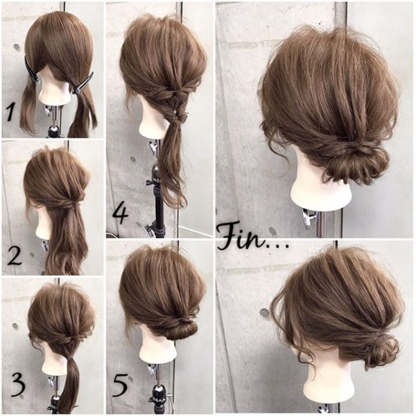 卒園式や卒業式に☆超簡単お洒落上品アレンジC CHANNEL