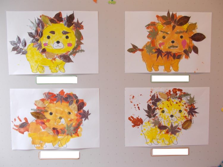 秋の製作🍁エピソード - 青い鳥保育園のブログ