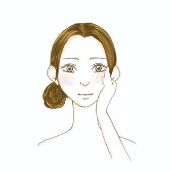 たわむれる男女カップル 手を添えるのイラスト素材95470852- PIXTA