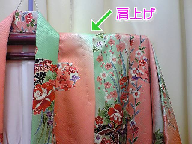 七五三や浴衣に！肩上げ・腰上げで可愛く！和わ