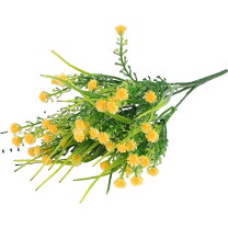 楽天市場 かすみ草 ブーケ ウェディング カラーイエロー花・ガーデン・DIY の通販