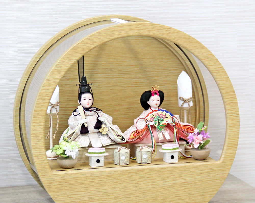 ひな人形 ナチュラル ドライ インテリア 人形の館石倉