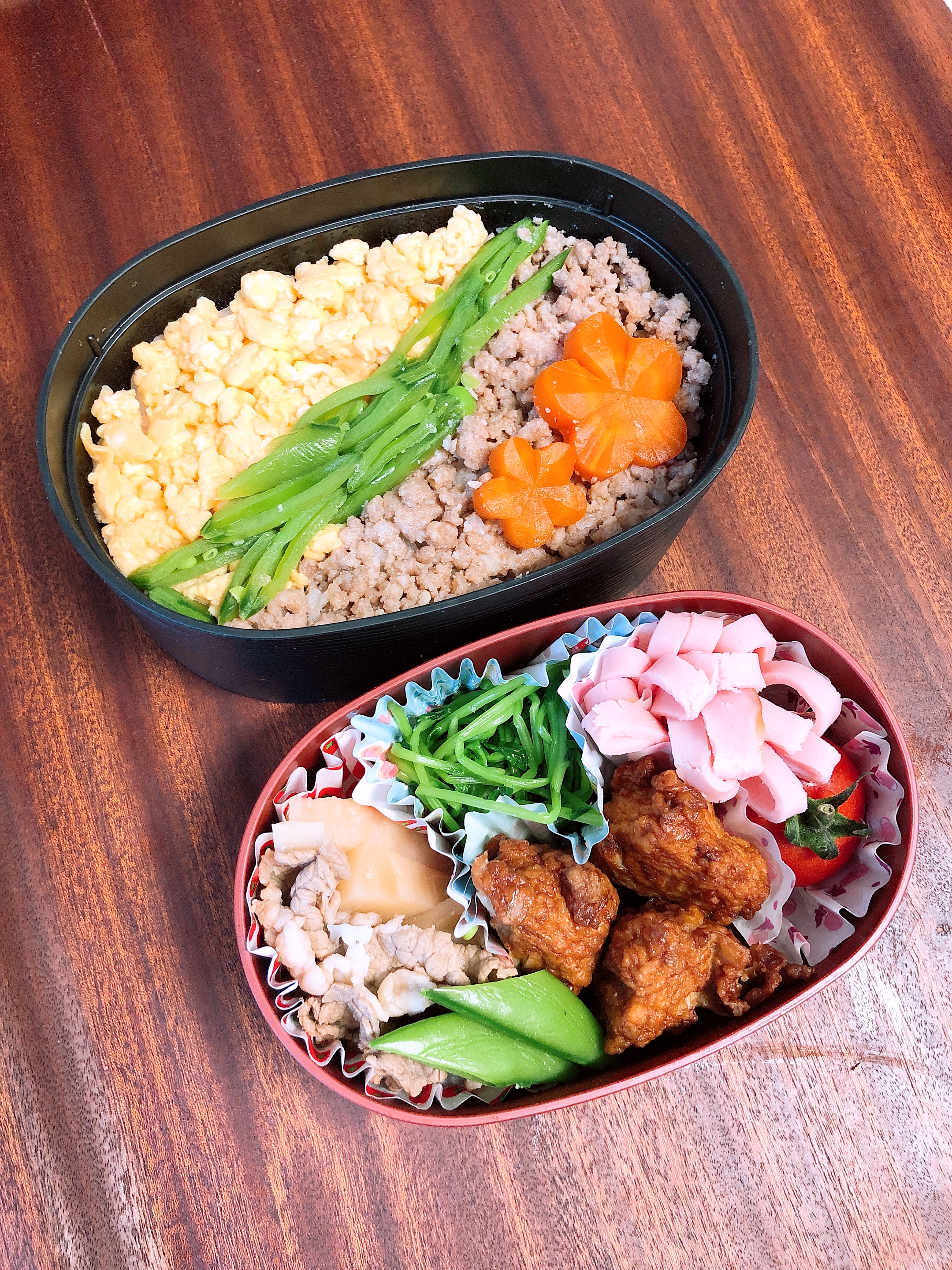 そぼろお弁当レシピ８選子どもに人気の三色そぼろの作り方やきれいな詰め方のまとめHugKum はぐくむ