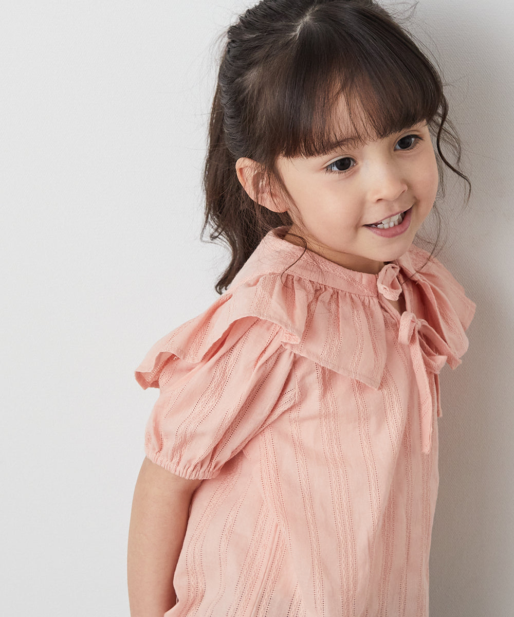 ロペピクニックキッズ ROPE' PICNIC KIDSKIDS 白からの解放 袖リボンブラウス リンクコーデ・WEB限定サイズ:110cmオフホワイト 15- ファッション通販 MAGASEEK マガシーク