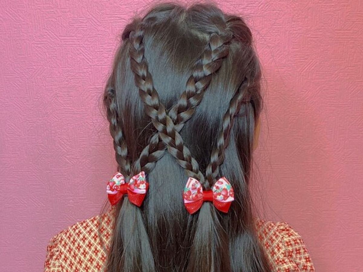 子どもの三つ編みを1ヶ月練習してわかったこと2 2:: デイリーポータルZ