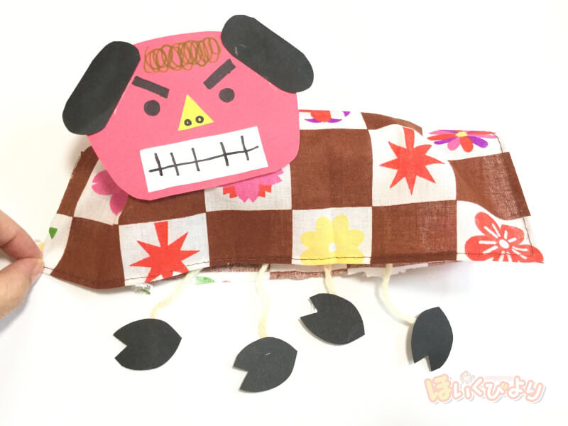 ティッシュ箱 「獅子舞 ししまい 」 の作り方 簡単お正月工作