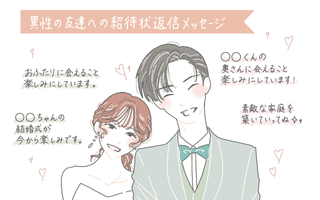 結婚式招待状の返信ハガキアート」一挙大公開♪みんなのイラストが素晴らしすぎる！みんなのウェディングニュース