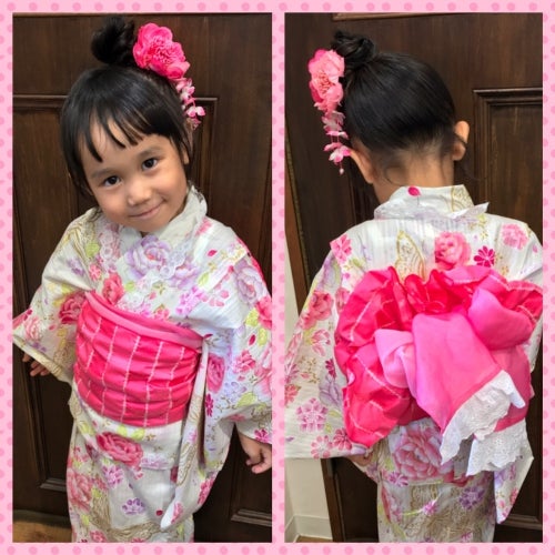 浴衣にぴったりな子どものミディアム髪型集！お団子や編み込みもkosodate LIFE 子育てライフ