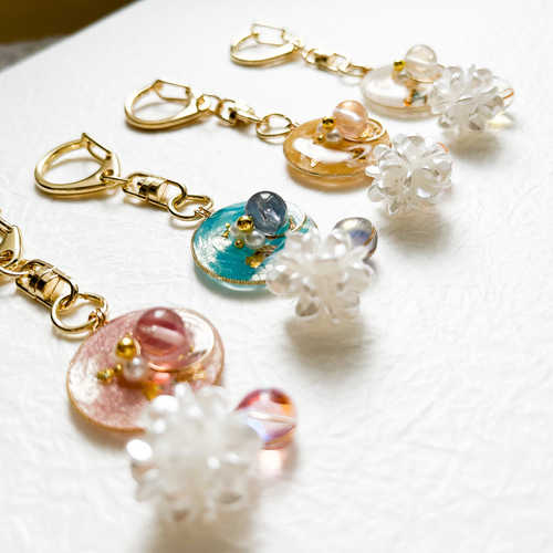 100均DIY 簡単工作♪韓国風アクセサリーを作ってみた手作りキーホルダーの作り方ハンドメイドおうち時間楽しい工作