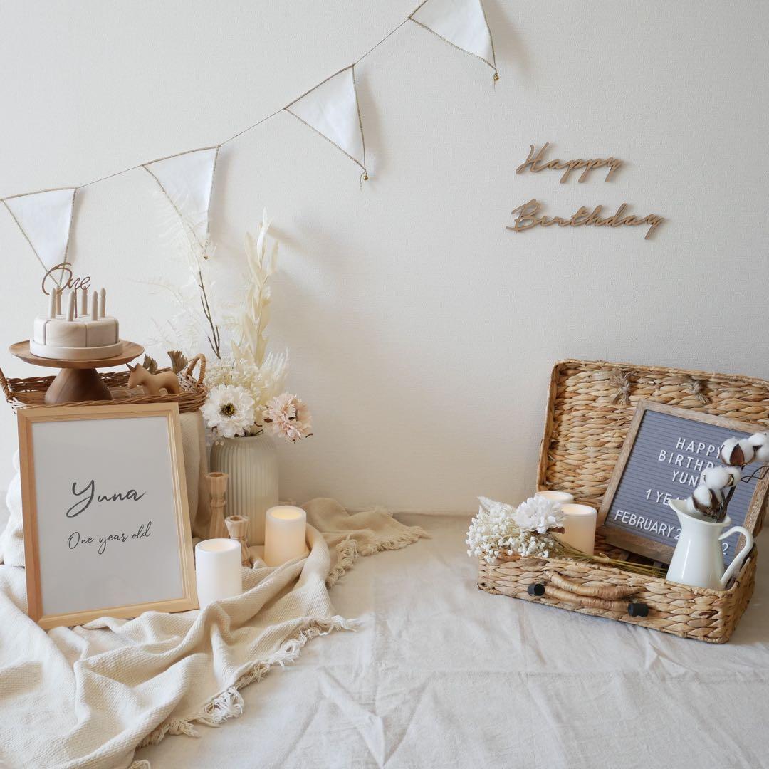 ONEバルーンBOX1歳誕生日装飾 - バルーンファクトリー The Balloon Factory