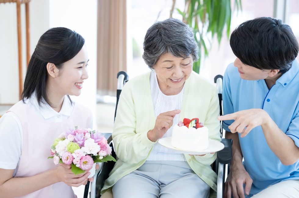 高齢者レク ブーケの手作りカード 簡単製作 Handmade card