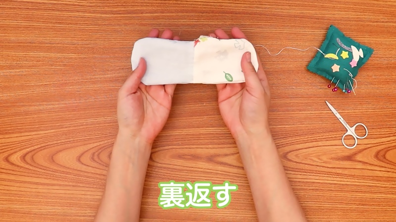 無料型紙サイト ベビーミトンを手作りしました！ - 雑記ブログinアメリカ