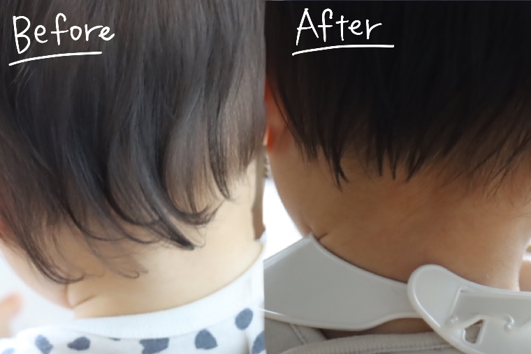 1歳児の髪を切る。セルフカットの極意42歳で出産→2歳児育児中kamenoesaaのブログ