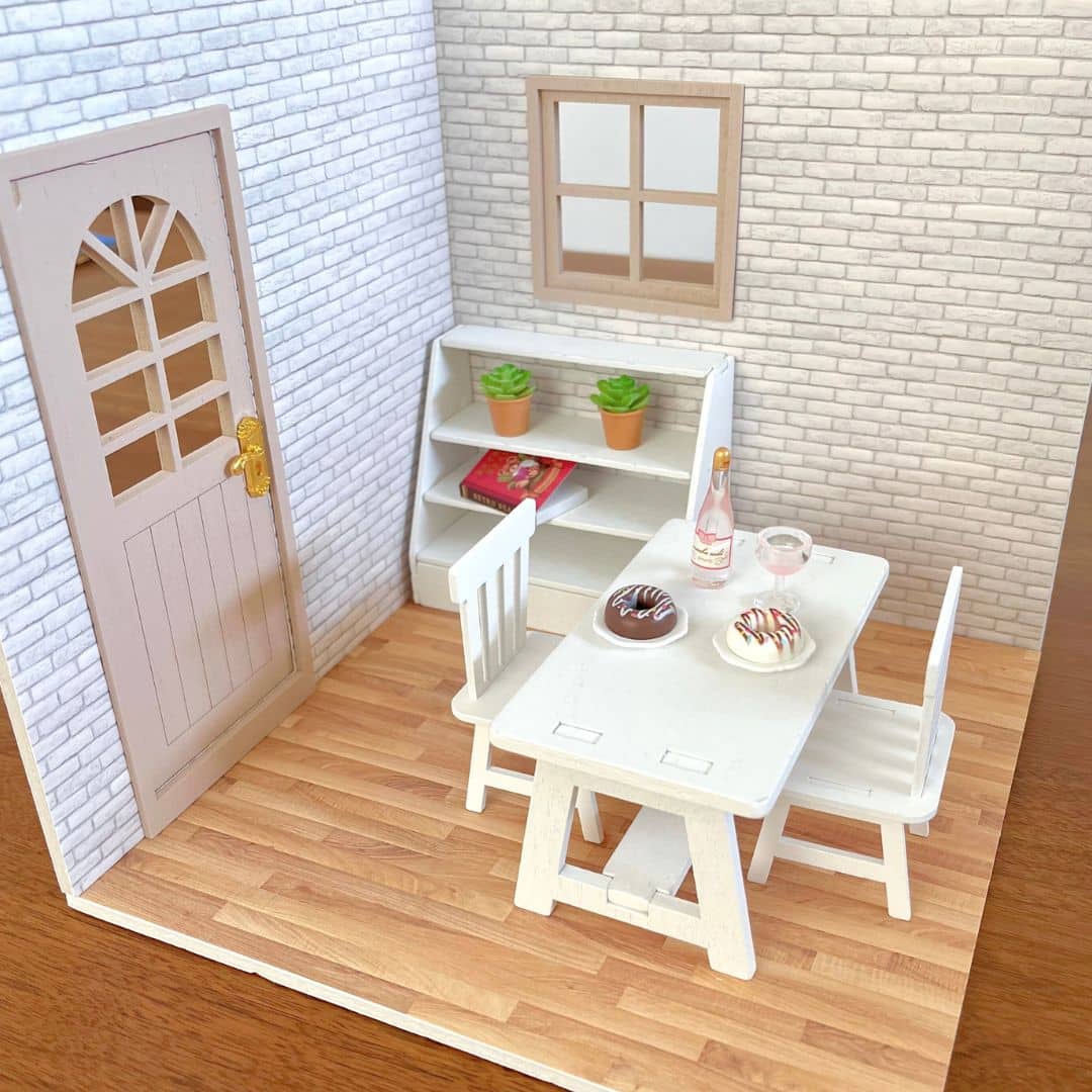 100均deリカちゃんハウス」kanakoyamamoto