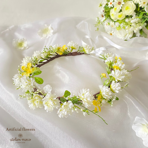 Amazon.co.jp: 花冠 イヤリング セット 花かんむり ヘッドドレス 結婚式 髪飾り 花嫁 お花の冠 ヘアアクセサリー フラワー 子供 大人キッズ ブライダル パーティー クラウン ウェディング 写真撮影 : おもちゃ