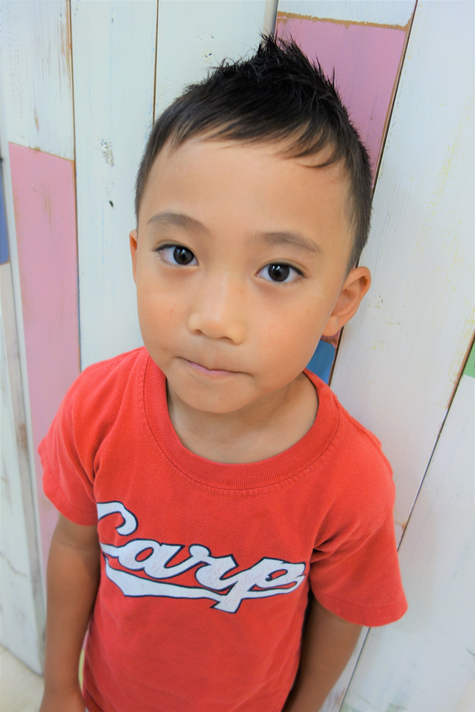 子どもの髪型 短髪ウルフチョキ友こども専門美容室チョッキンズキッズサロンCHOKKIN'S