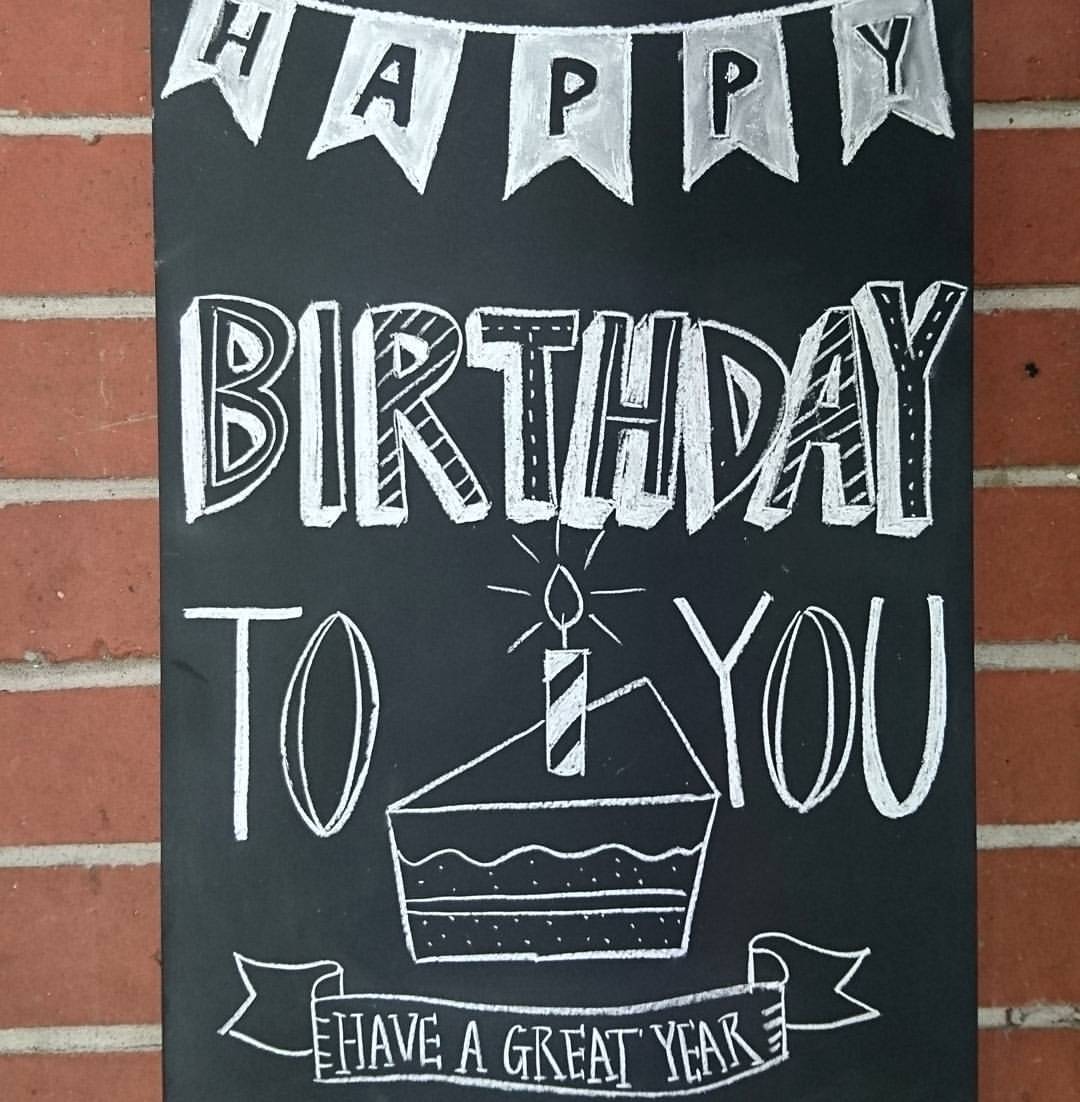 誕生日 黒板のおしゃれなアレンジ・飾り方のインテリア実例RoomClip ルームクリップ