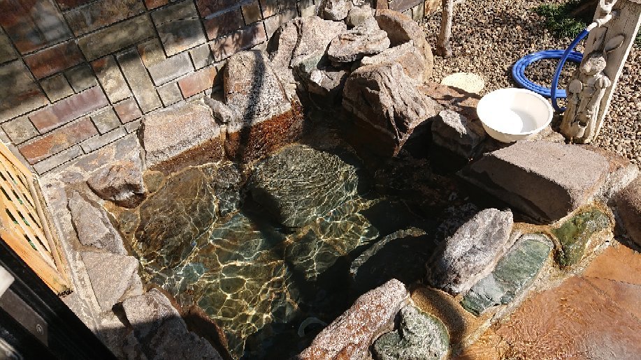 天然家族温泉蘇ざき-菊池市七城町- ジェットバスと打たせ湯のある家族湯さるクマ-さるこう、熊本