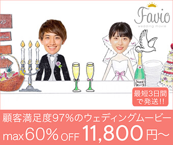 結婚式にぴったりなオープニングムービーコメント集