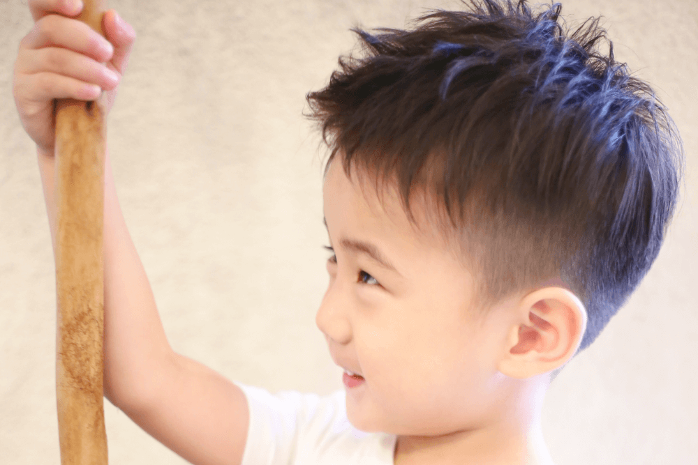 FELICITA 男の子×ツーブロック×楽チンセット - FELICITA musse店のヘアスタイル - Sakuria サクリア