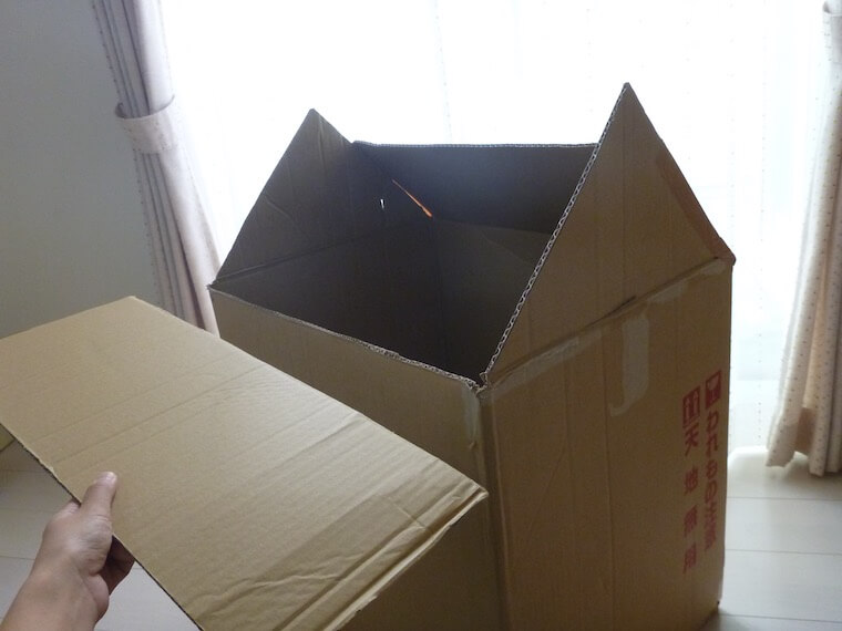 認定こども園こばとこども園 旧時津こばと保育園 のブログ: 段ボールハウスづくり ぞうぐみ