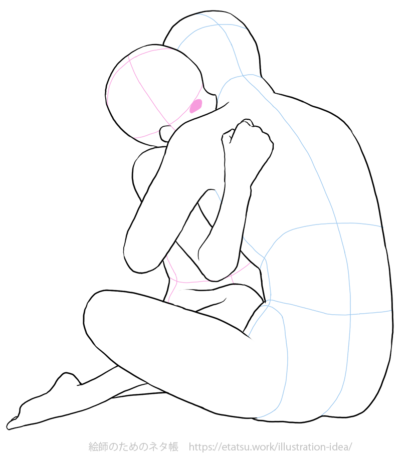 スーパーデフォルメポーズ集 ラブラブ編ホビージャパンの技法書