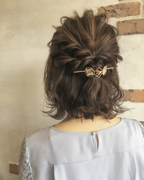 卒園式用女児 ハーフアップ 簡単TikTok