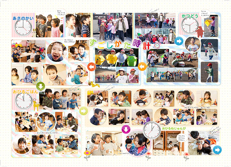 卒園アルバムの内容に取り入れたい「園の一日」の作り方 - 卒園アルバム専門メーカー KidsDon! キッズドン