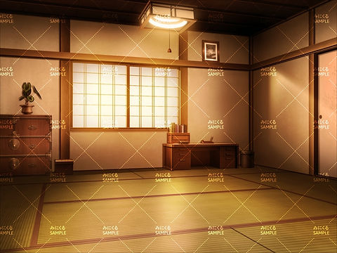 みにくる背景素材日常編⑩部屋 子供部屋twroom003_昼 - CLIP STUDIO ASSETS