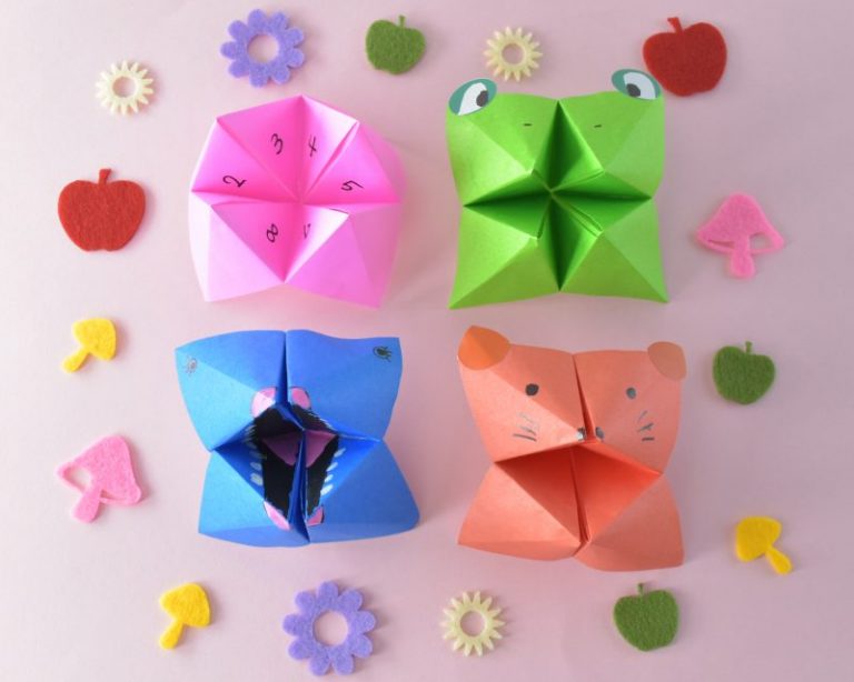 しろくまの折り紙 熊やパンダにも変身可。幼児向きで易しい折り方です。あつまれ！せんせいのこども園