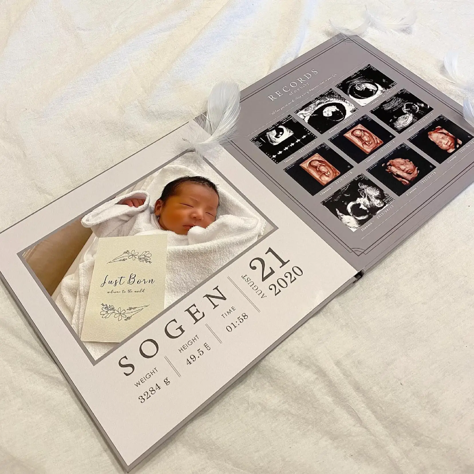 エコー写真アルバムのおすすめ12選！オーダータイプや絵本タイプもHEIMハイム