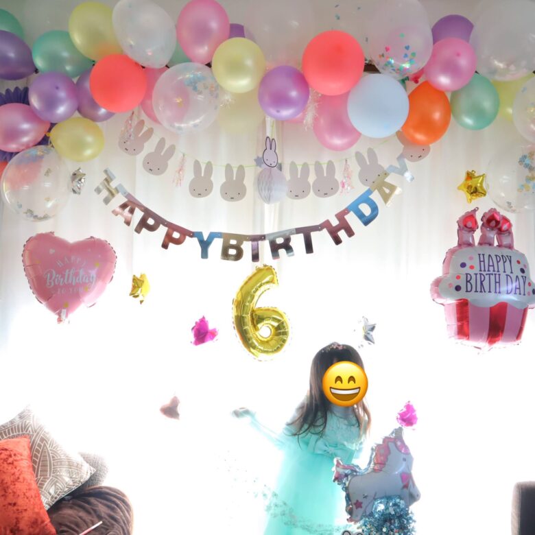 1歳誕生日 100均アイテムで飾り付け！我が家のバースデー写真 ダイソー＆セリアゆきもちブログ