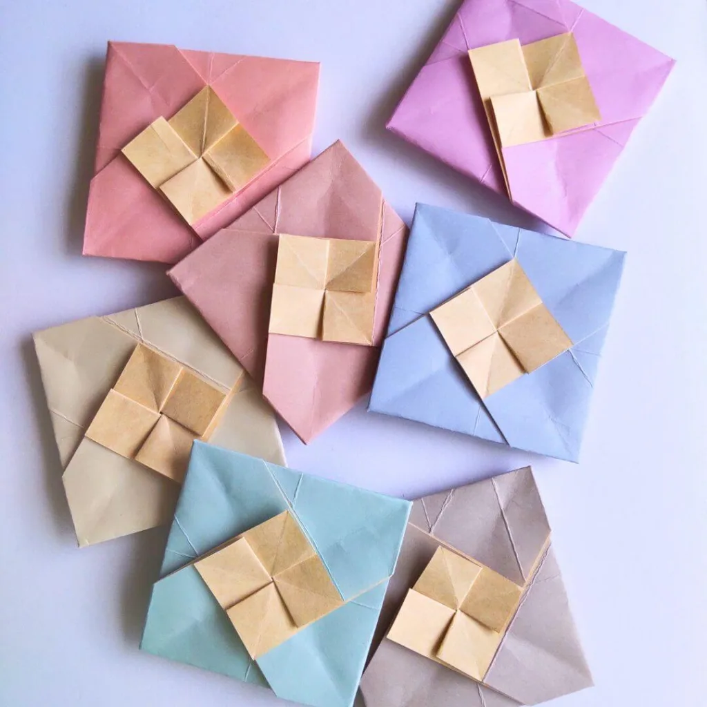 一枚のおりがみで折れる！簡単可愛い「おりがみ手紙」折り方４選つづる