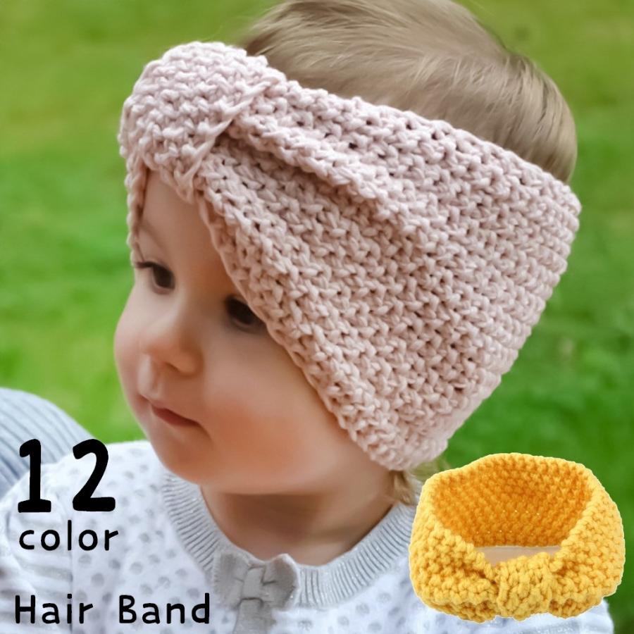 ノーブランド 品 幼児 赤ちゃん 花 弾性 かぎ針 編み ヘアバンド ヘッドバンド カチューシャ 全9色 - グレーBuyee