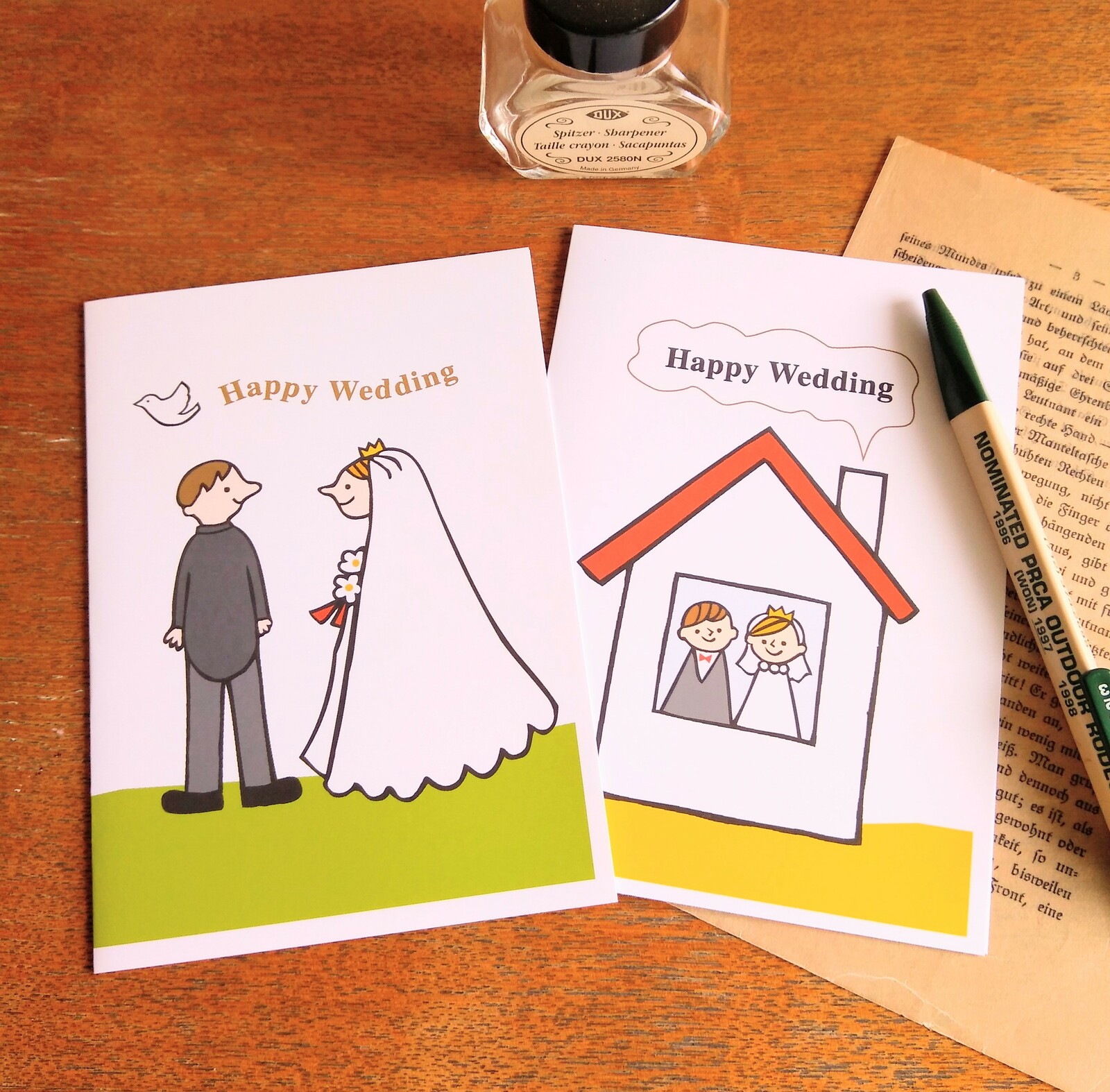 結婚祝いのメッセージカードをおしゃれに手書きするアイデア6選