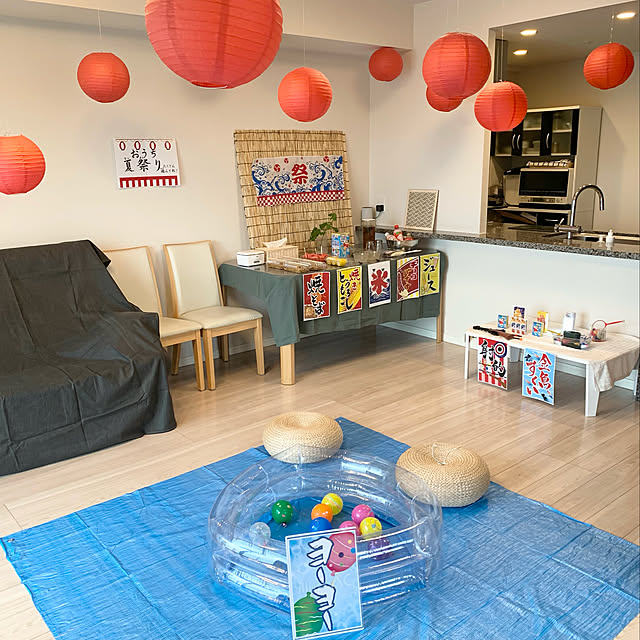 夏祭り気分を楽しむ簡単工作アイデア